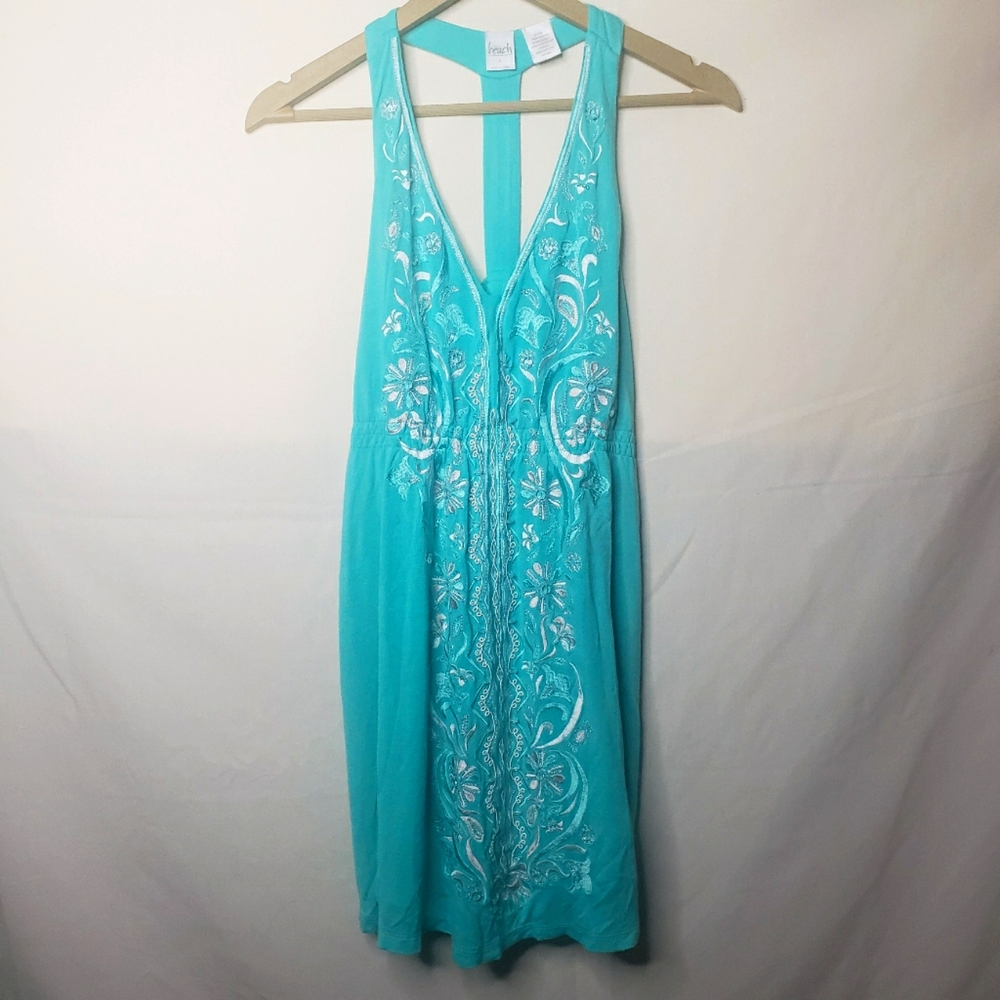 Vintage Blue Beach Cover